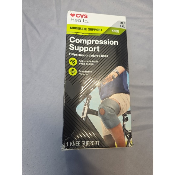 CVS Other - Knee Compression Support - CVS Brand Moderate Support - Size XL/XXL no box